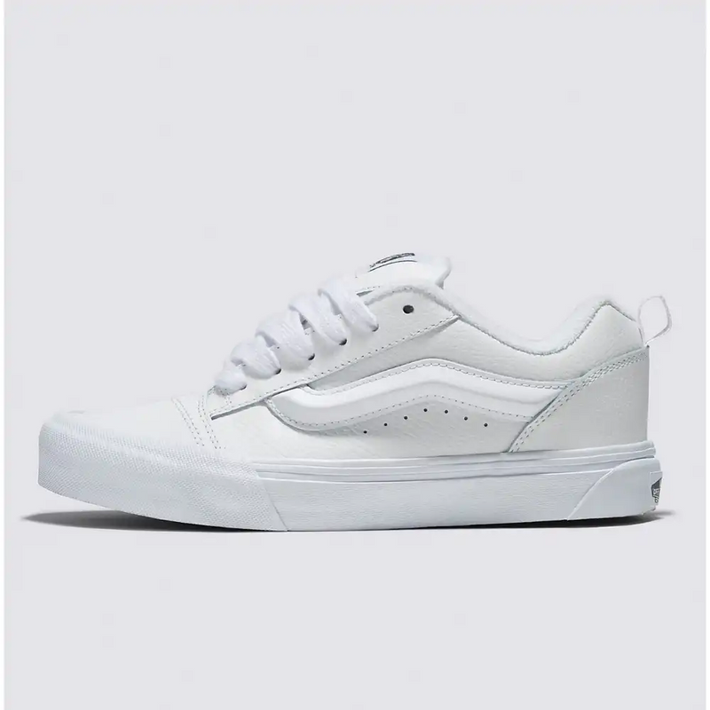 Vans knu skool “Leather True White”