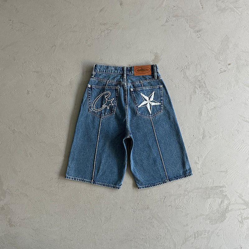 Jorts Jeans Corteiz "Azul"