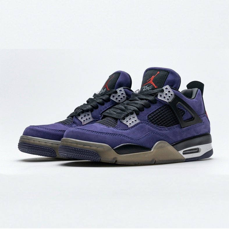 Travis Scott x Air Jordan 4 “Purple Suede”