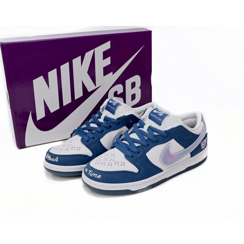 Born x Raised x Nike SB Dunk Low Blue White