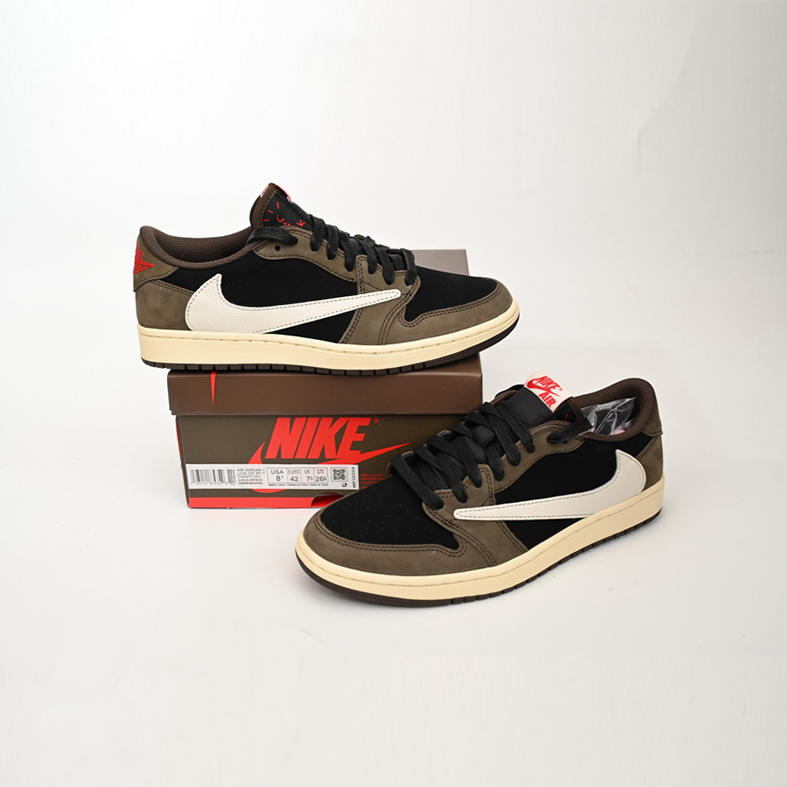 Travis Scott x Air Jordan 1 Low “Dark Mocha“