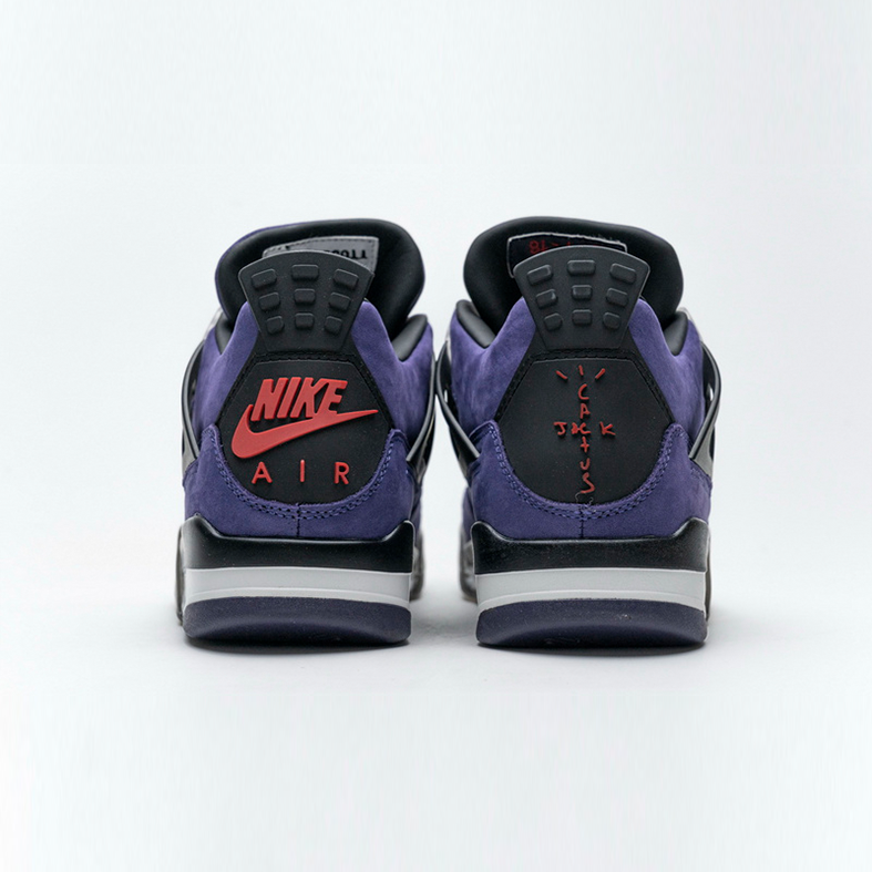 Travis Scott x Air Jordan 4 “Purple Suede”