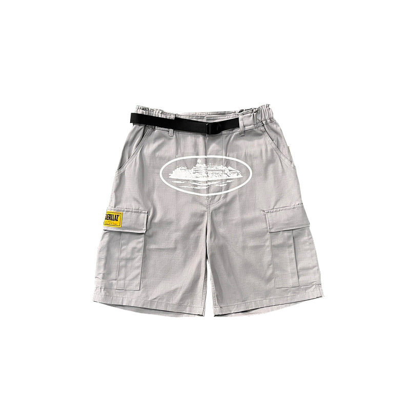 Short Cargo Corteiz Cinza