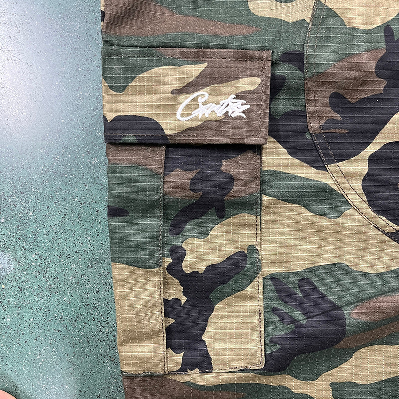 Calça Corteiz Cargo Camuflada