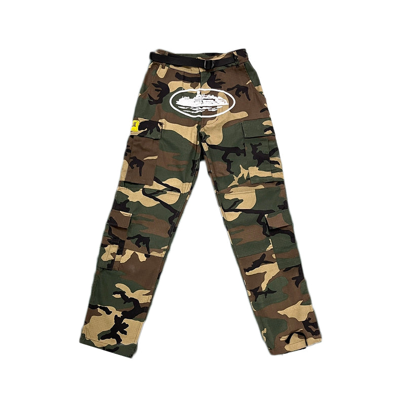 Calça Corteiz Cargo Camuflada