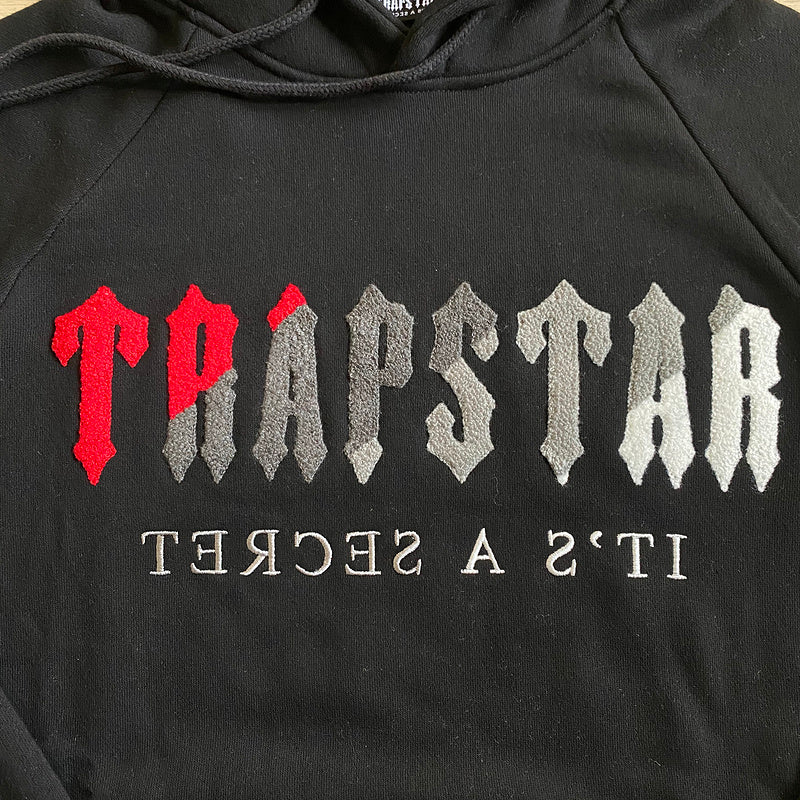 Conjunto Trapstar Simbolo Vermelho e Cinza