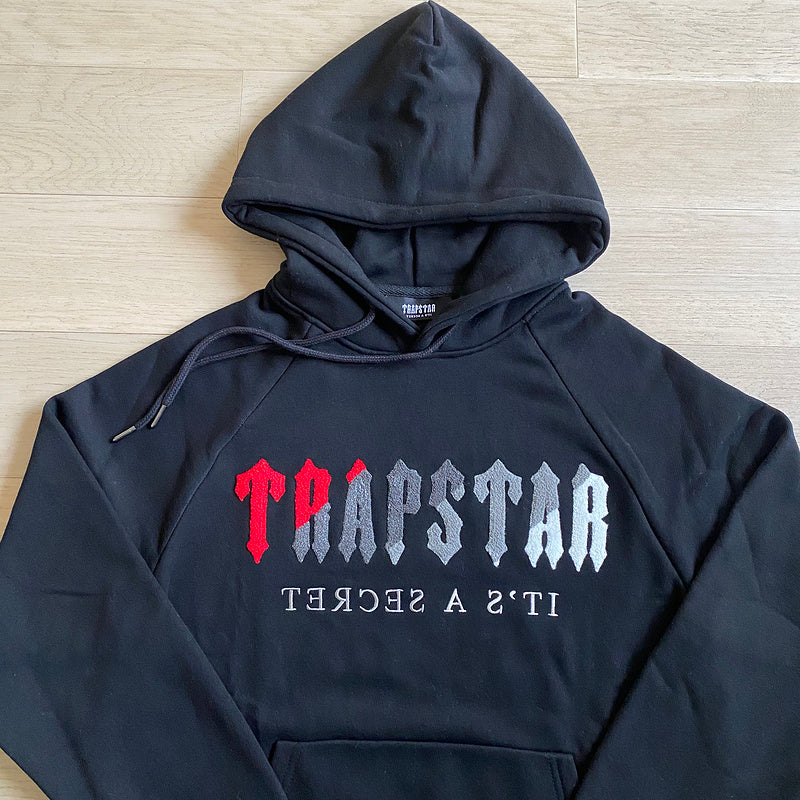 Conjunto Trapstar Simbolo Vermelho e Cinza