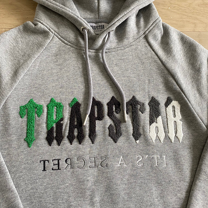 Conjunto Trapstar Simbolo Verde e Cinza