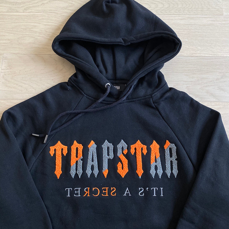 Conjunto Trapstar Simbolo Laranja e Cinza