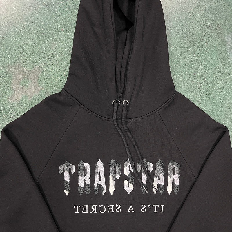 Conjunto Trapstar Simbolo Camuflado Cinza