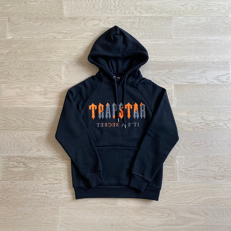 Conjunto Trapstar Simbolo Laranja e Cinza