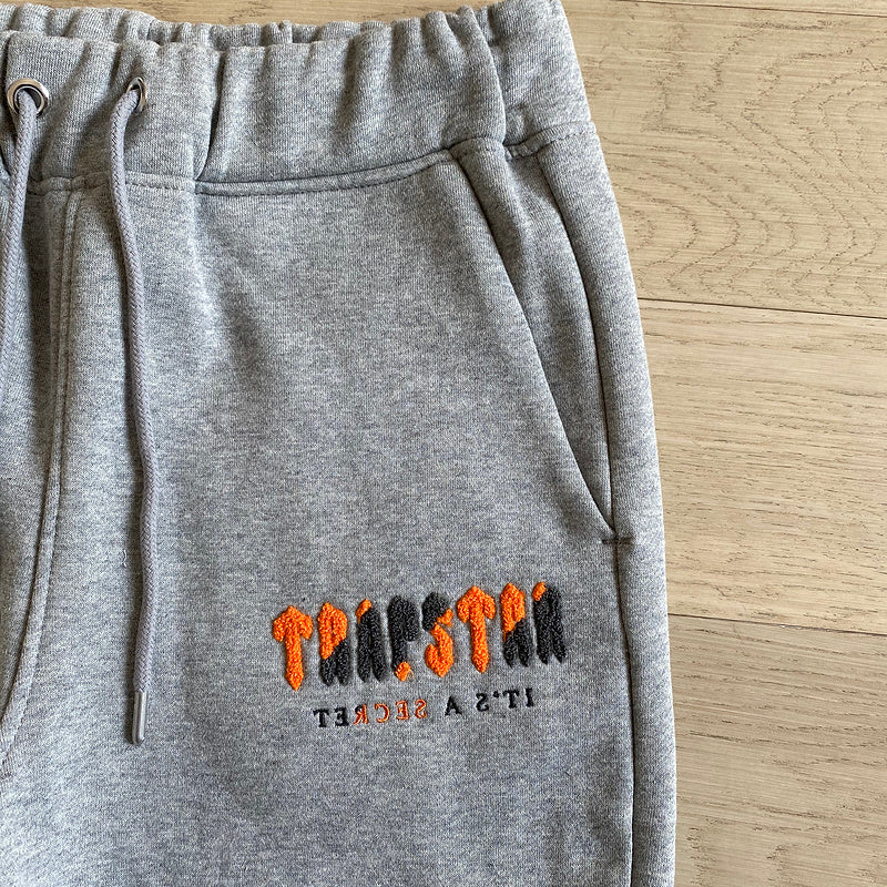 Conjunto Trapstar Simbolo Laranja e Cinza