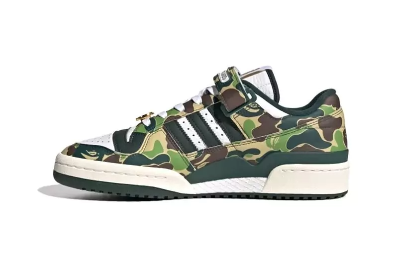 Bape X Forum low 30TH ANNIVERSARY "Green"