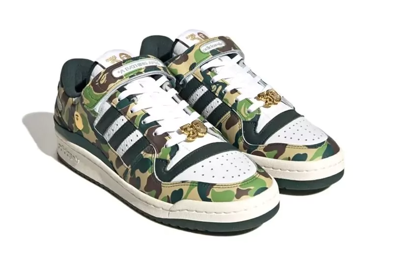 Bape X Forum low 30TH ANNIVERSARY "Green"