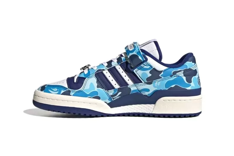 Bape X Forum low 30TH ANNIVERSARY "Blue"