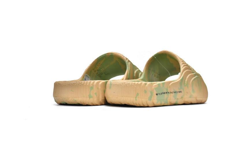 Adidas Adilette 22 Magic Lime Desert Sand