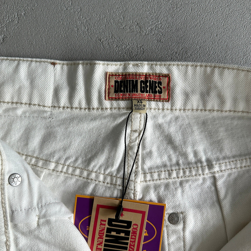 Jorts Jeans Corteiz "Branco"