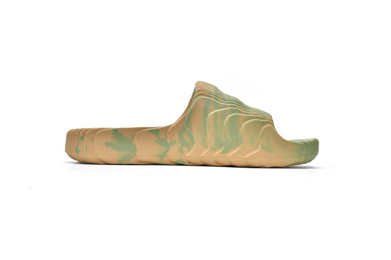 Adidas Adilette 22 Magic Lime Desert Sand