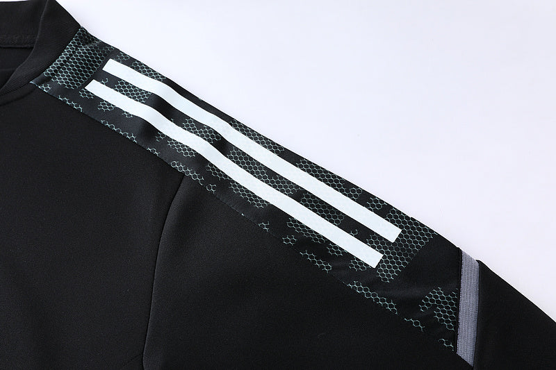 Conjunto Dri Fit Adidas "Preto e Cinza"