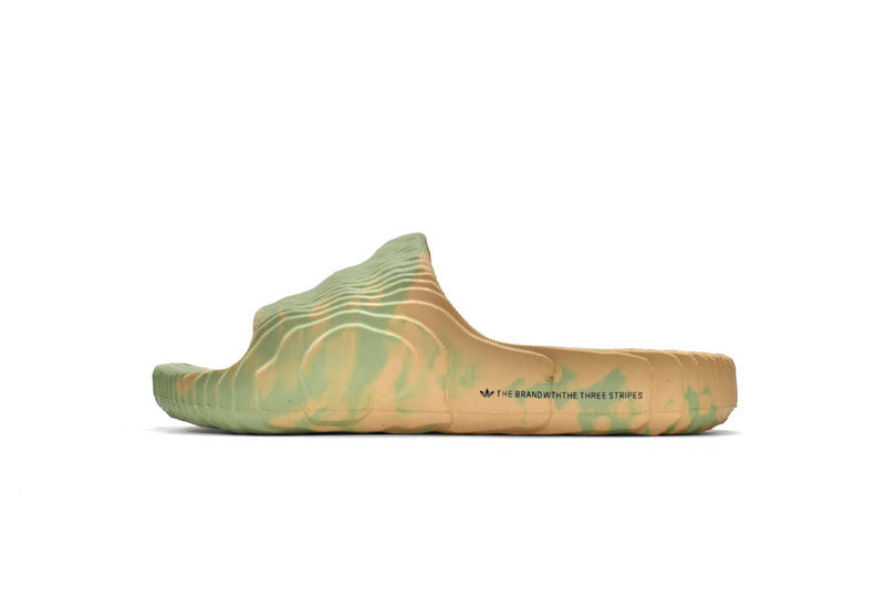 Adidas Adilette 22 Magic Lime Desert Sand