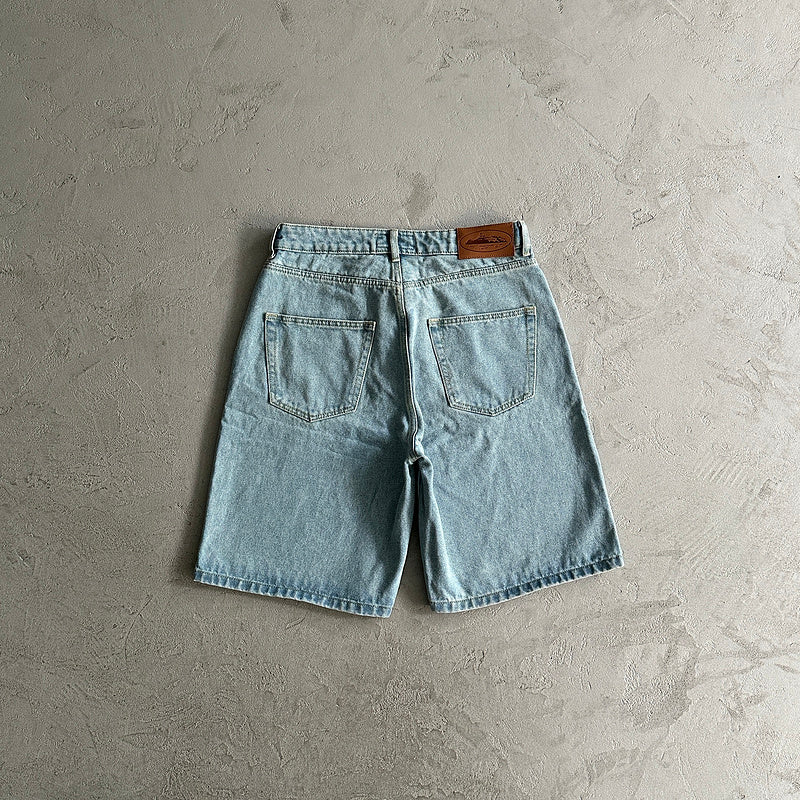 Jorts Jeans Corteiz "Azul Claro"