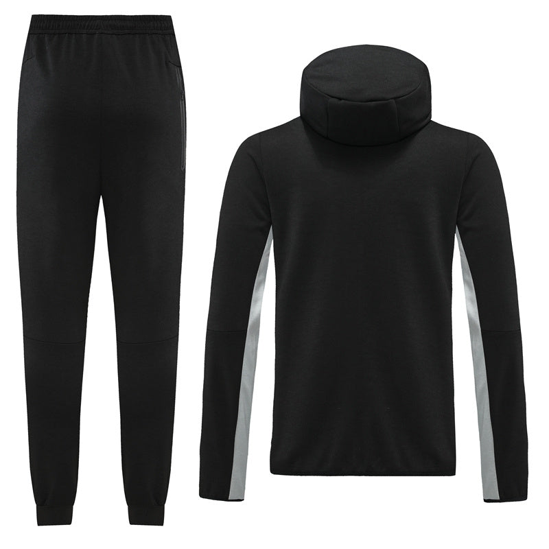 Conjunto Nike Tech Fleece "Preto e Cinza"