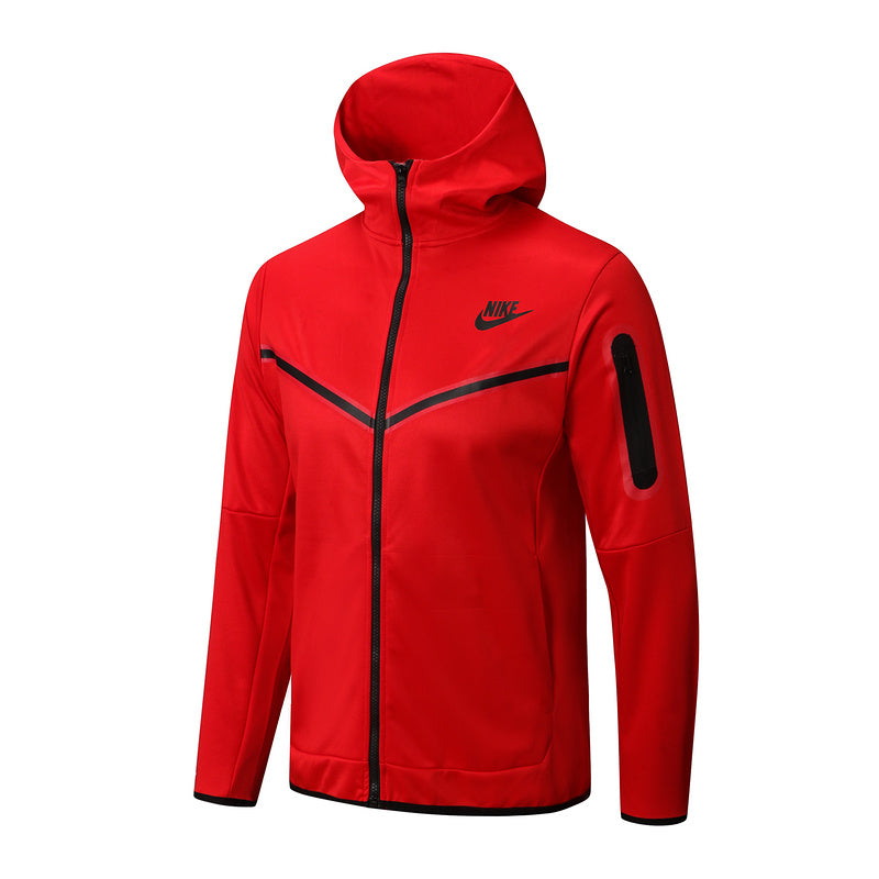 Conjunto Nike Tech Fleece "Vermelho e Preto"