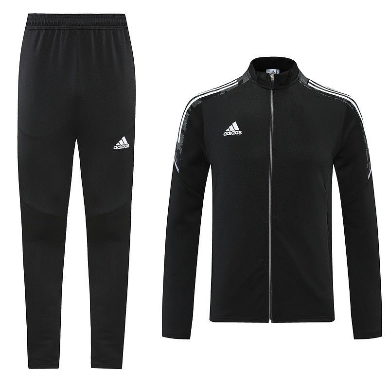 Conjunto Dri Fit Adidas "Preto e Cinza"