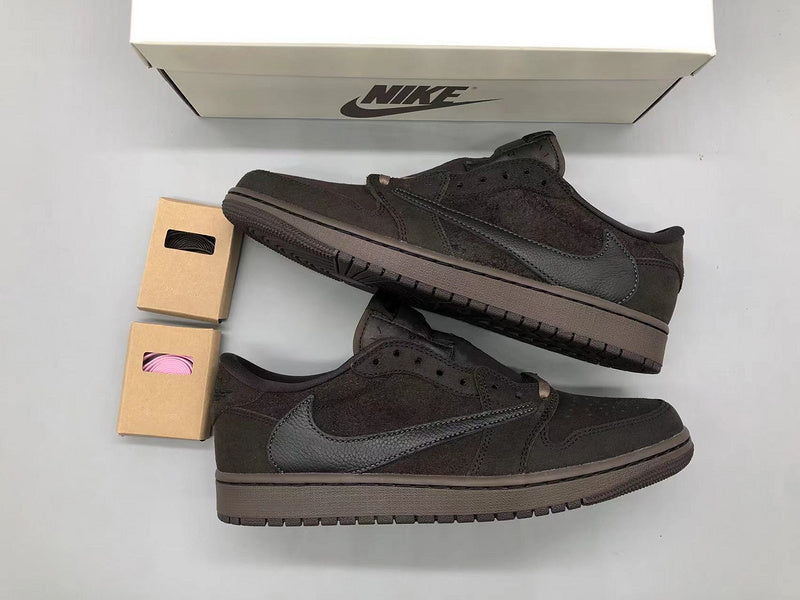 Travis Scott x Air Jordan 1 Low "Velvet Brown"