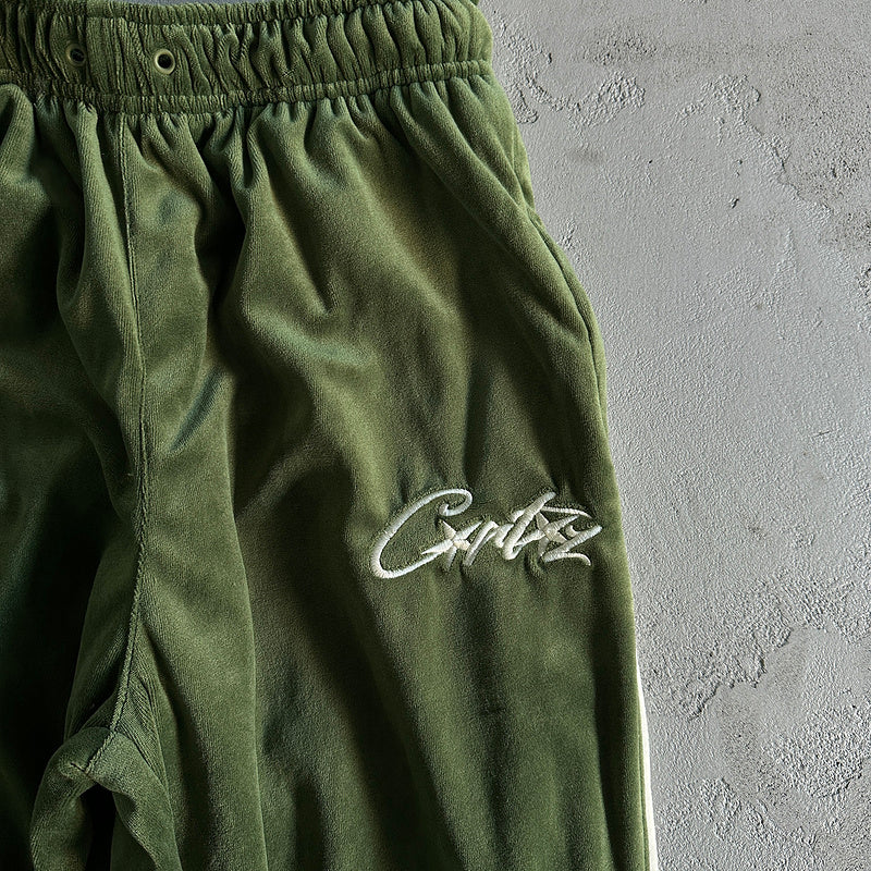 Conjunto Corteiz Green Velour