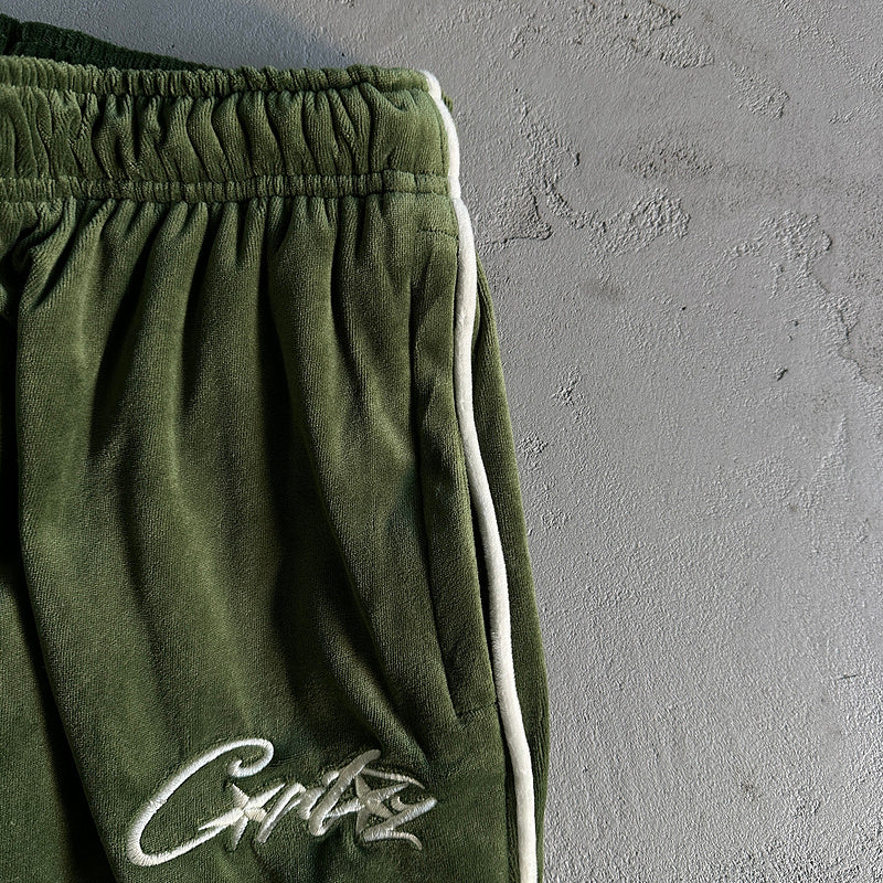 Conjunto Corteiz Green Velour