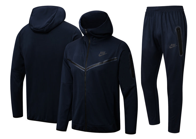 Conjunto Nike Tech Fleece "Azul Escuro"