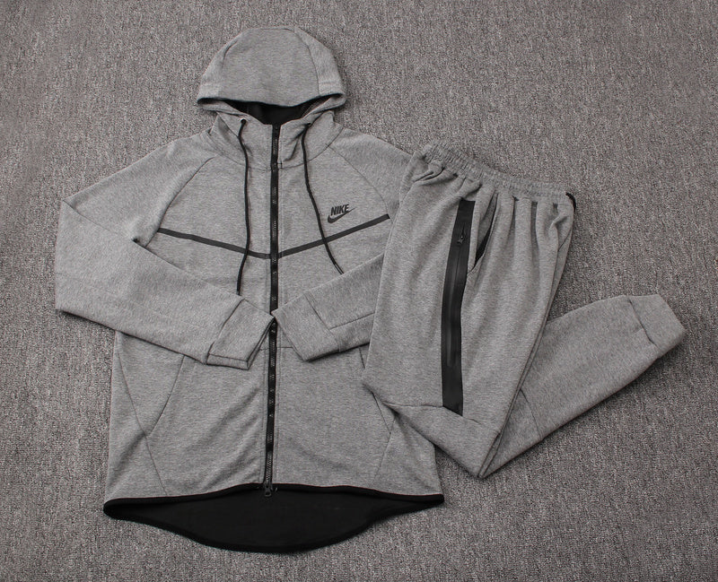 Conjunto Nike Tech Fleece "Cinza"