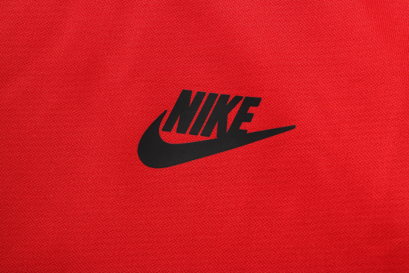 Conjunto Nike Tech Fleece "Vermelho e Preto"