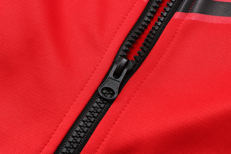 Conjunto Nike Tech Fleece "Vermelho e Preto"