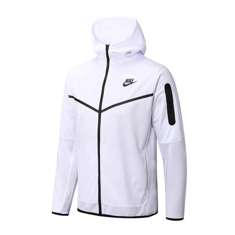 Conjunto Nike Tech Fleece "Branco e Preto"