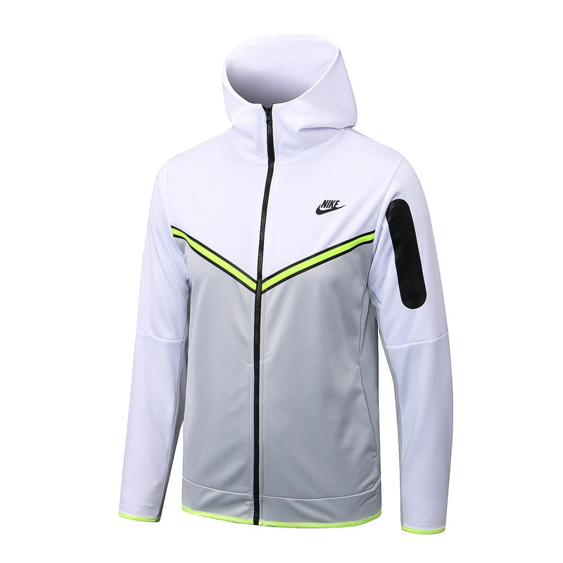 Conjunto Nike Tech Fleece "Verde e Cinza"