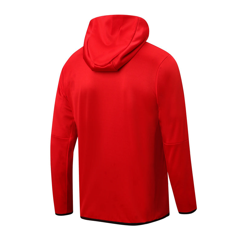 Conjunto Nike Tech Fleece "Vermelho e Preto"