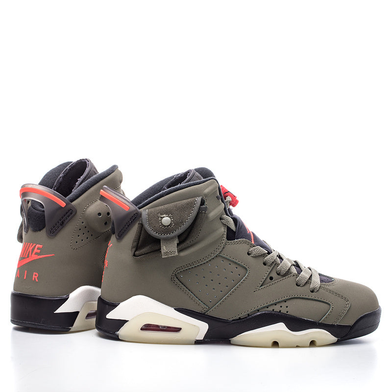 Travis Scott X Air Jordan 6 “Olive“