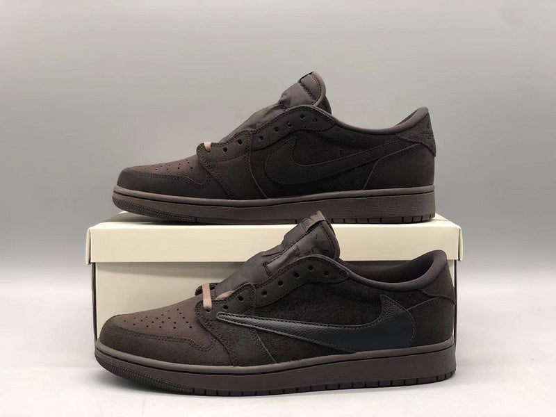 Travis Scott x Air Jordan 1 Low "Velvet Brown"