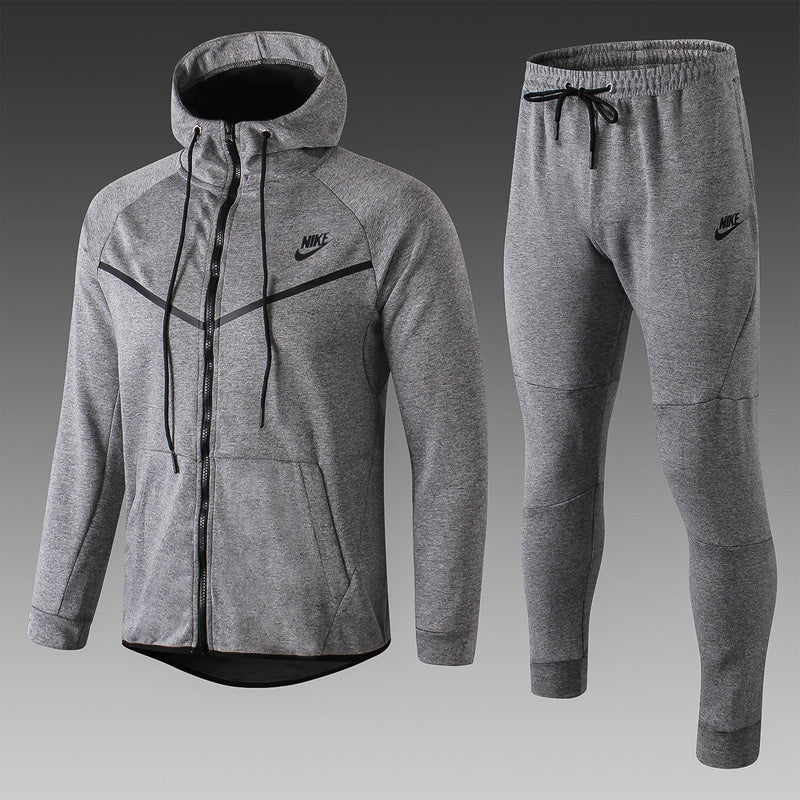 Conjunto Nike Tech Fleece "Cinza"