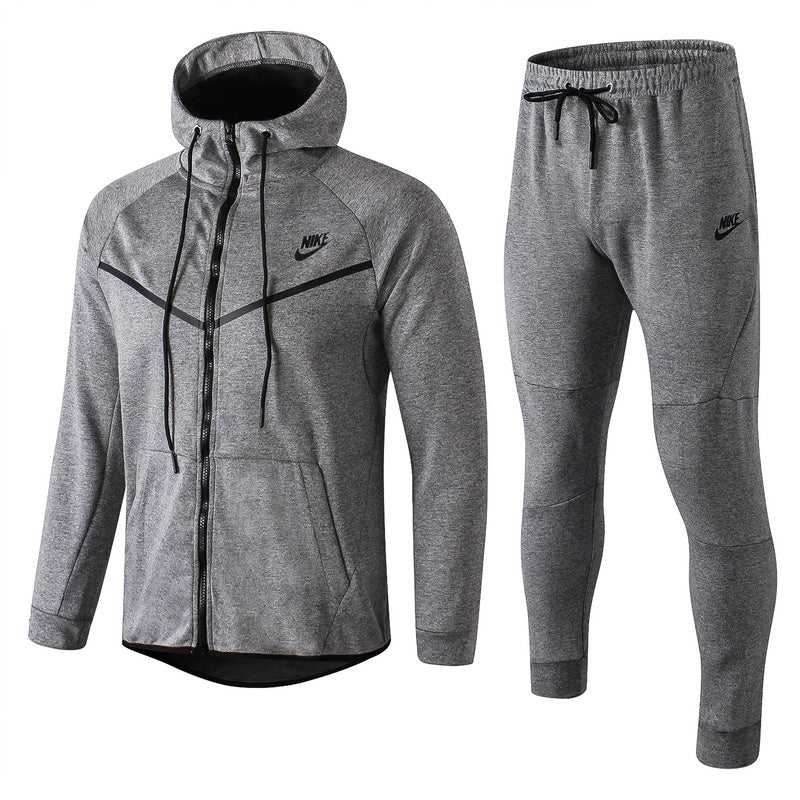 Conjunto Nike Tech Fleece "Cinza"