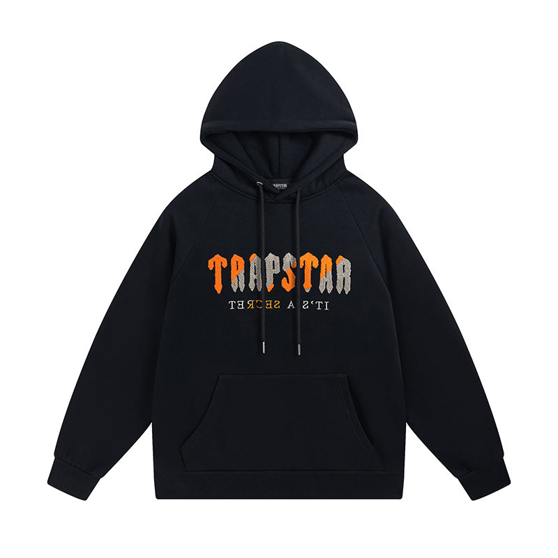 Conjunto Trapstar Simbolo Laranja e Cinza