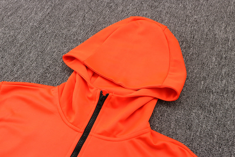 Conjunto Nike Tech Fleece "Laranja"