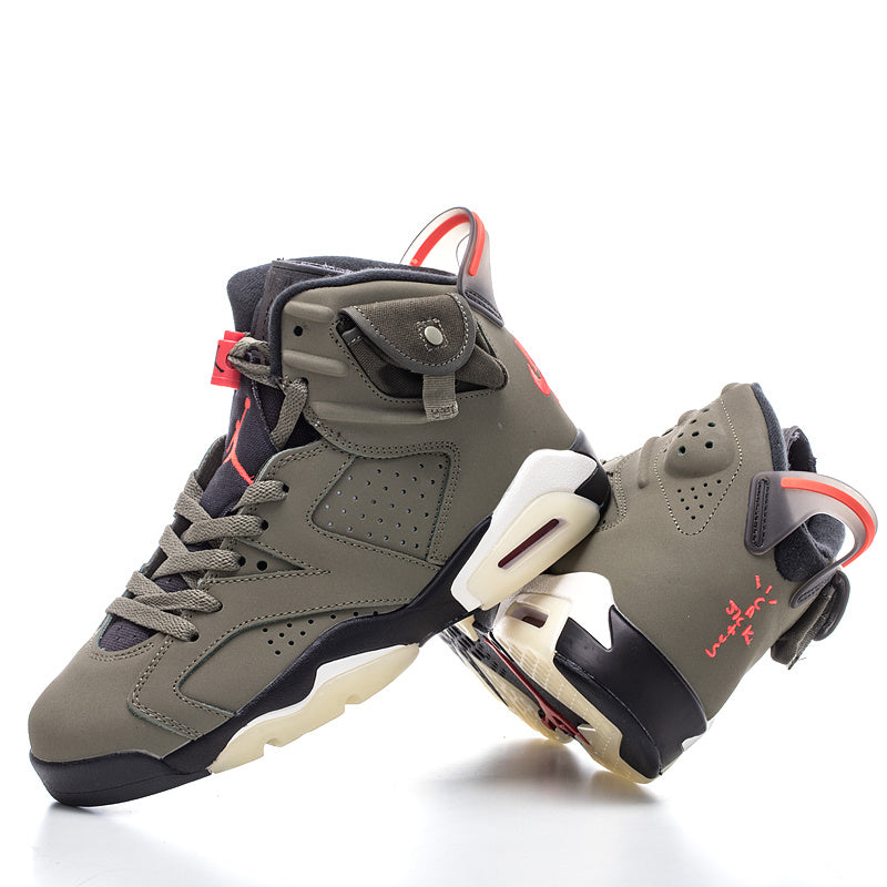 Travis Scott X Air Jordan 6 “Olive“