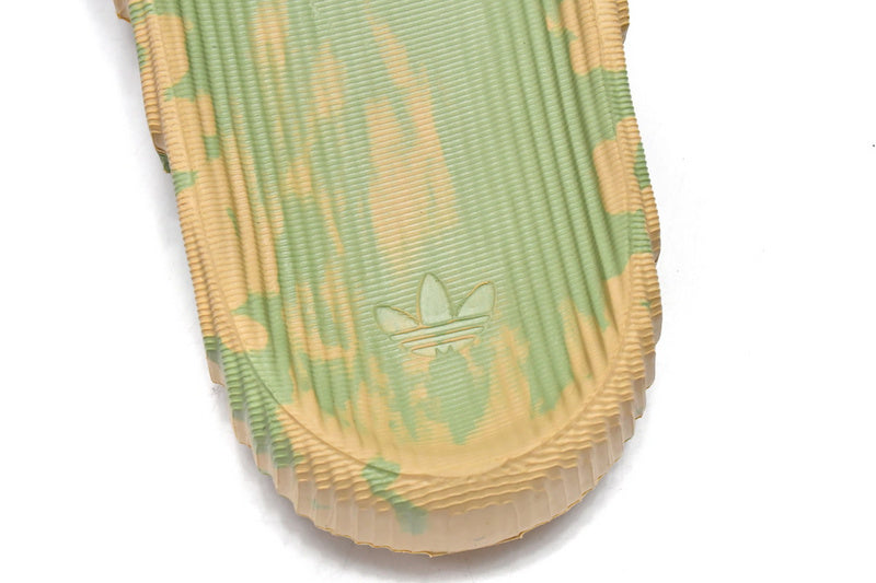 Adidas Adilette 22 Magic Lime Desert Sand