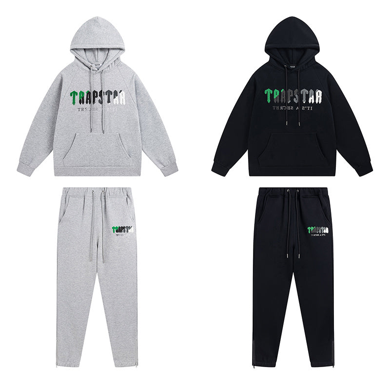 Conjunto Trapstar Simbolo Verde e Cinza