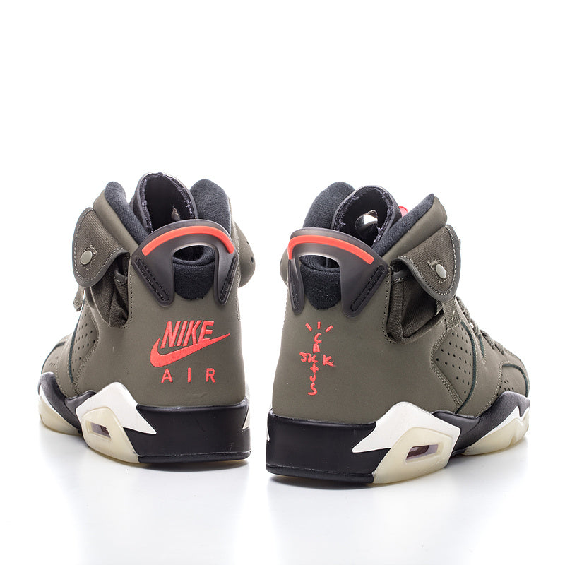 Travis Scott X Air Jordan 6 “Olive“