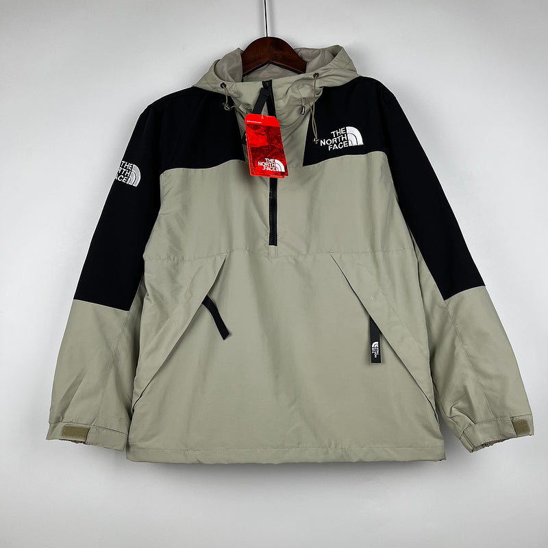 Corta Vento The North Face Verde Meio Ziper