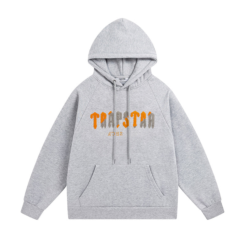 Conjunto Trapstar Simbolo Laranja e Cinza